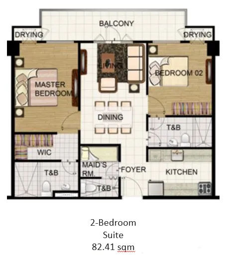 https://manilacondohub-smdc.com/images/properties/field/unit-layouts/12 -T2 FIELD - 2BR Suite (+82.41sqm).webp